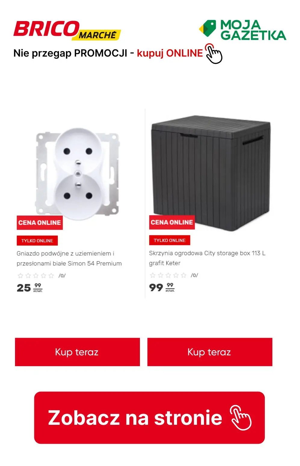 gazetka promocyjna BRICOMARCHE Najlepsze OKAZJE online!! - Strona 6