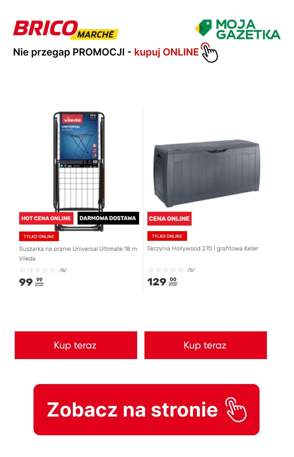 gazetka promocyjna BRICOMARCHE Najlepsze OKAZJE online!! - Strona 7