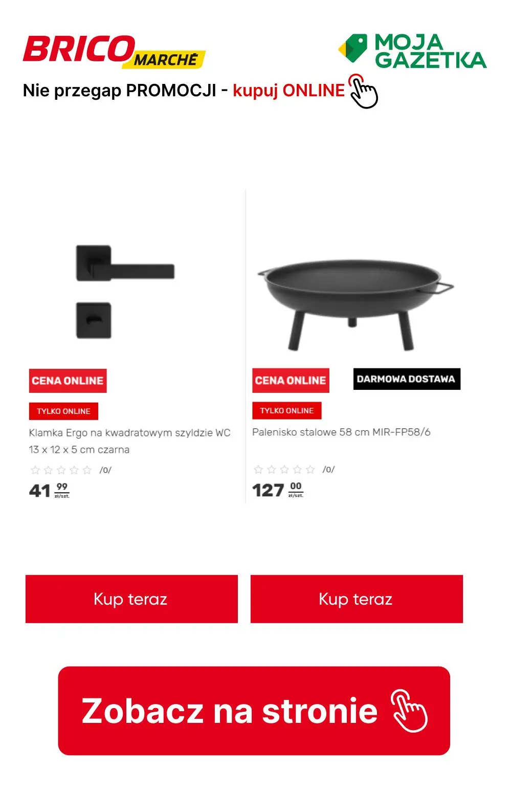 gazetka promocyjna BRICOMARCHE Najlepsze OKAZJE online!! - Strona 8