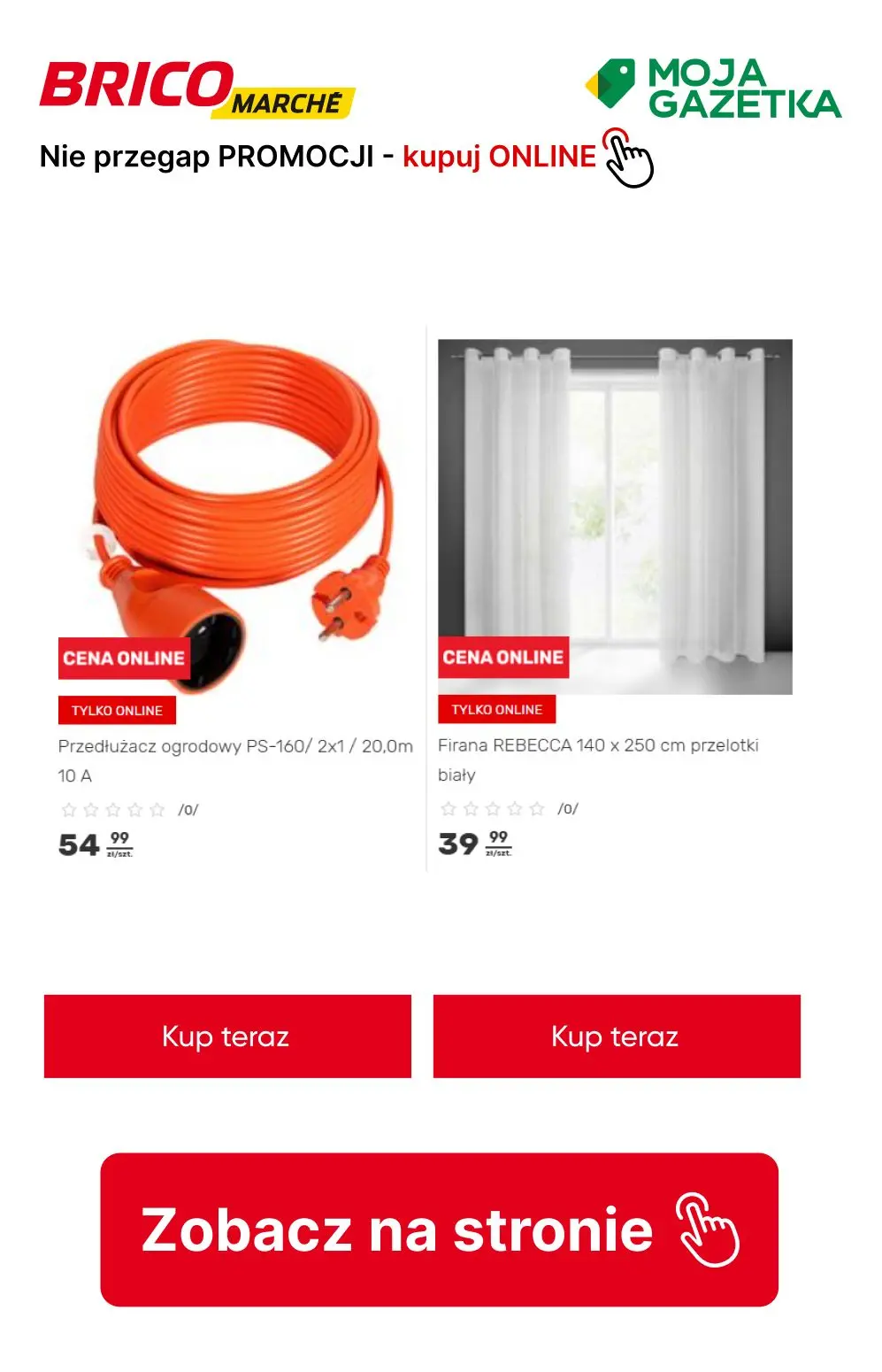 gazetka promocyjna BRICOMARCHE Najlepsze OKAZJE online!! - Strona 9