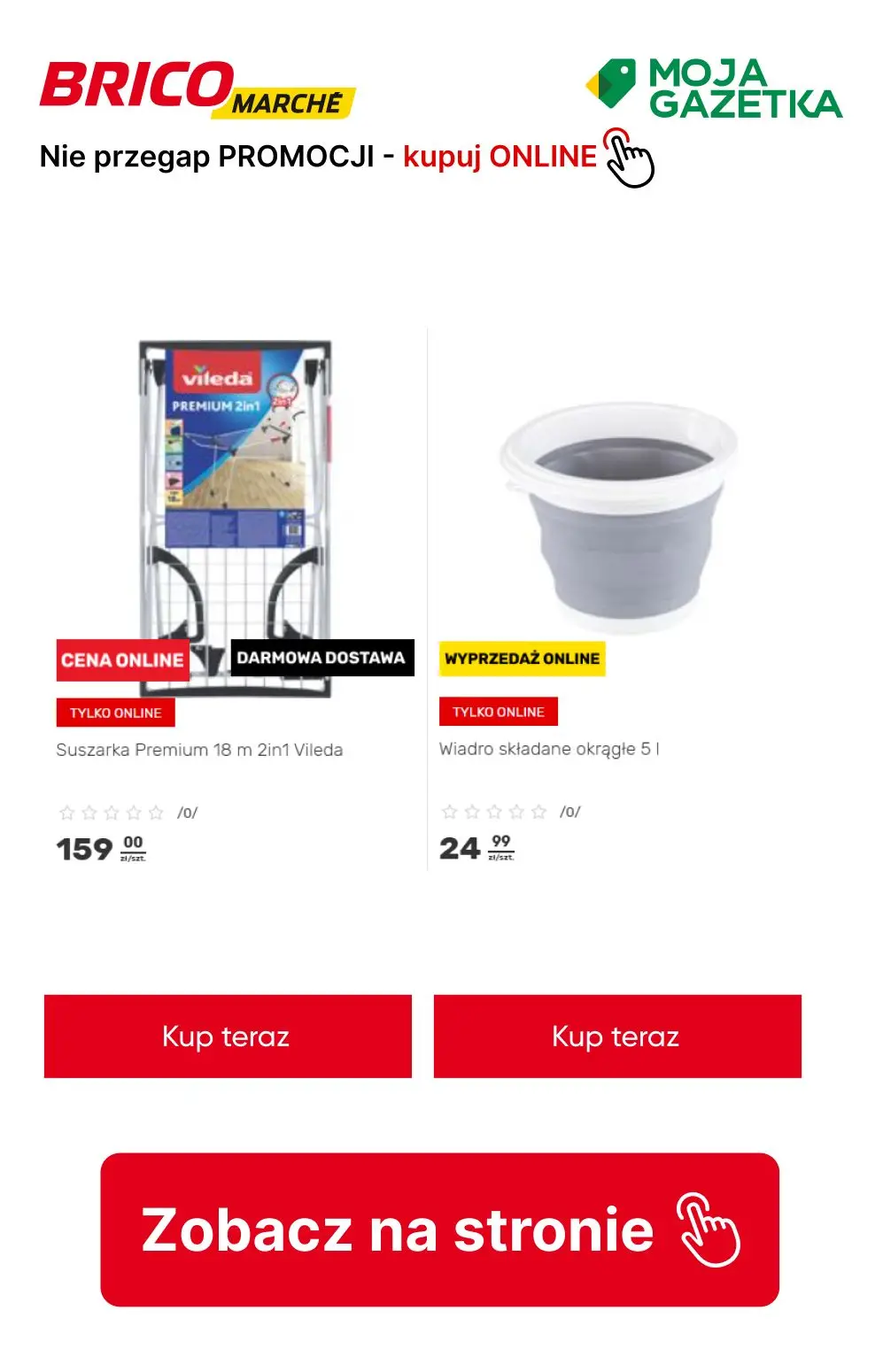 gazetka promocyjna BRICOMARCHE Najlepsze OKAZJE online!! - Strona 11