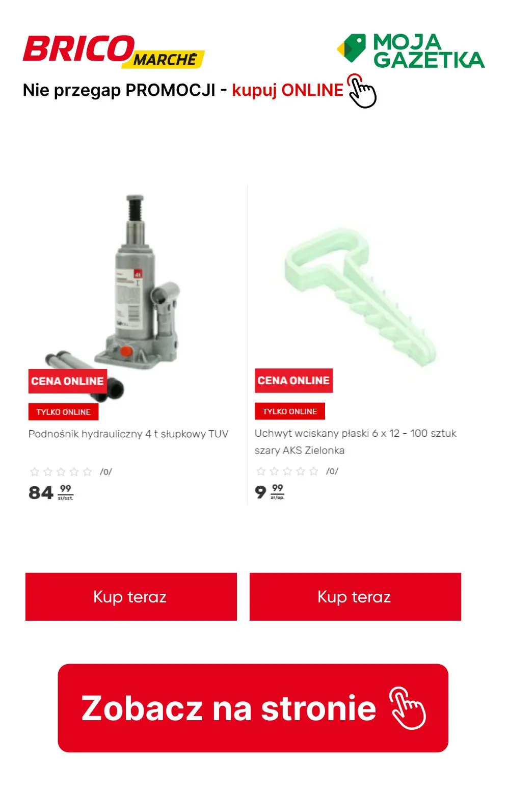 gazetka promocyjna BRICOMARCHE Najlepsze OKAZJE online!! - Strona 12