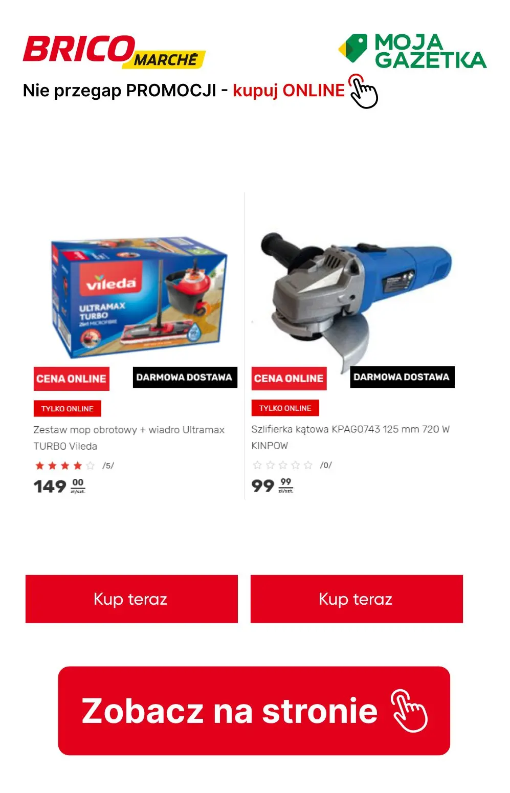 gazetka promocyjna BRICOMARCHE Najlepsze OKAZJE online!! - Strona 13