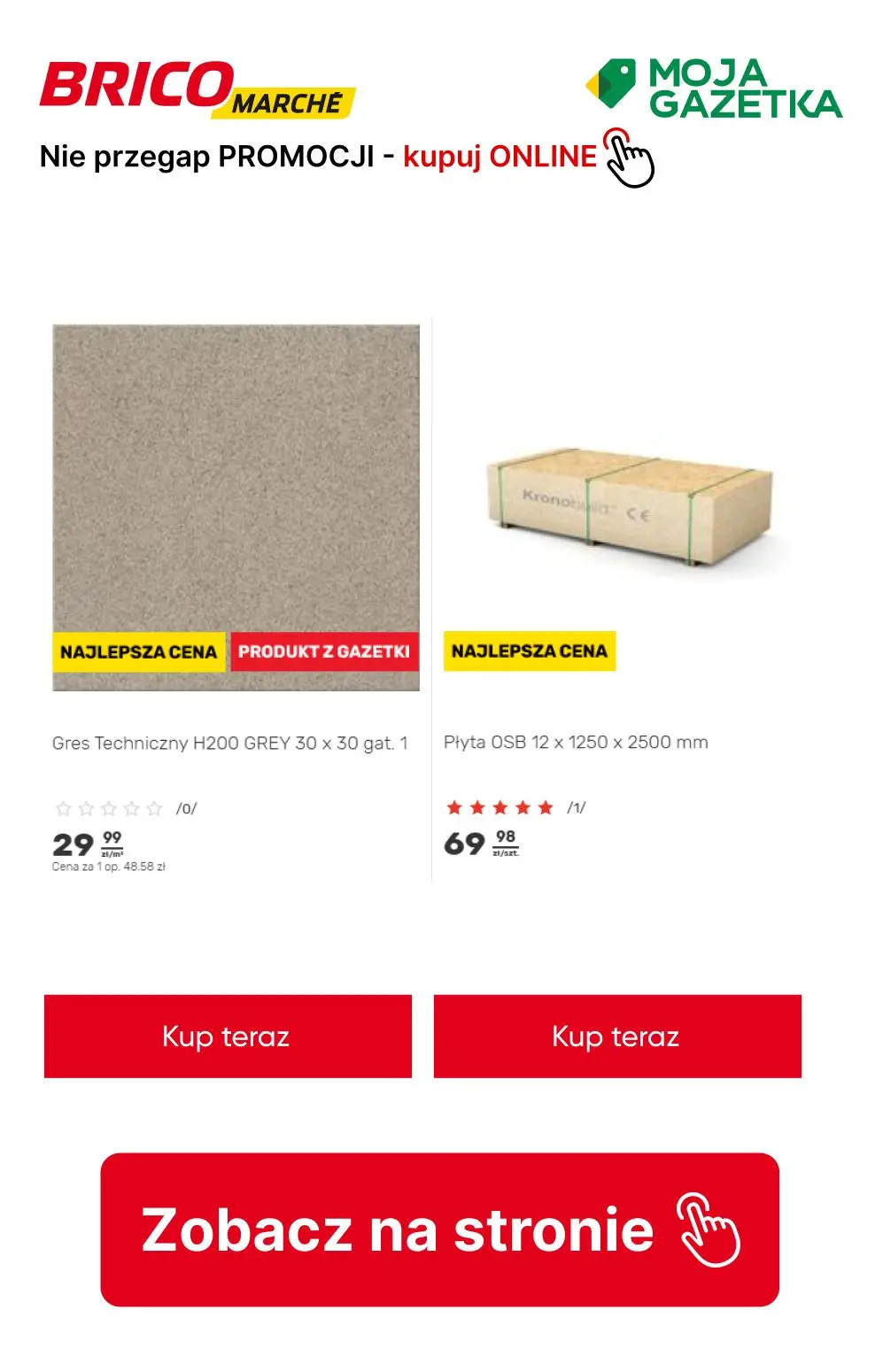 gazetka promocyjna BRICOMARCHE Nie przegap PROMOCJI! Kupuj online! - Strona 3