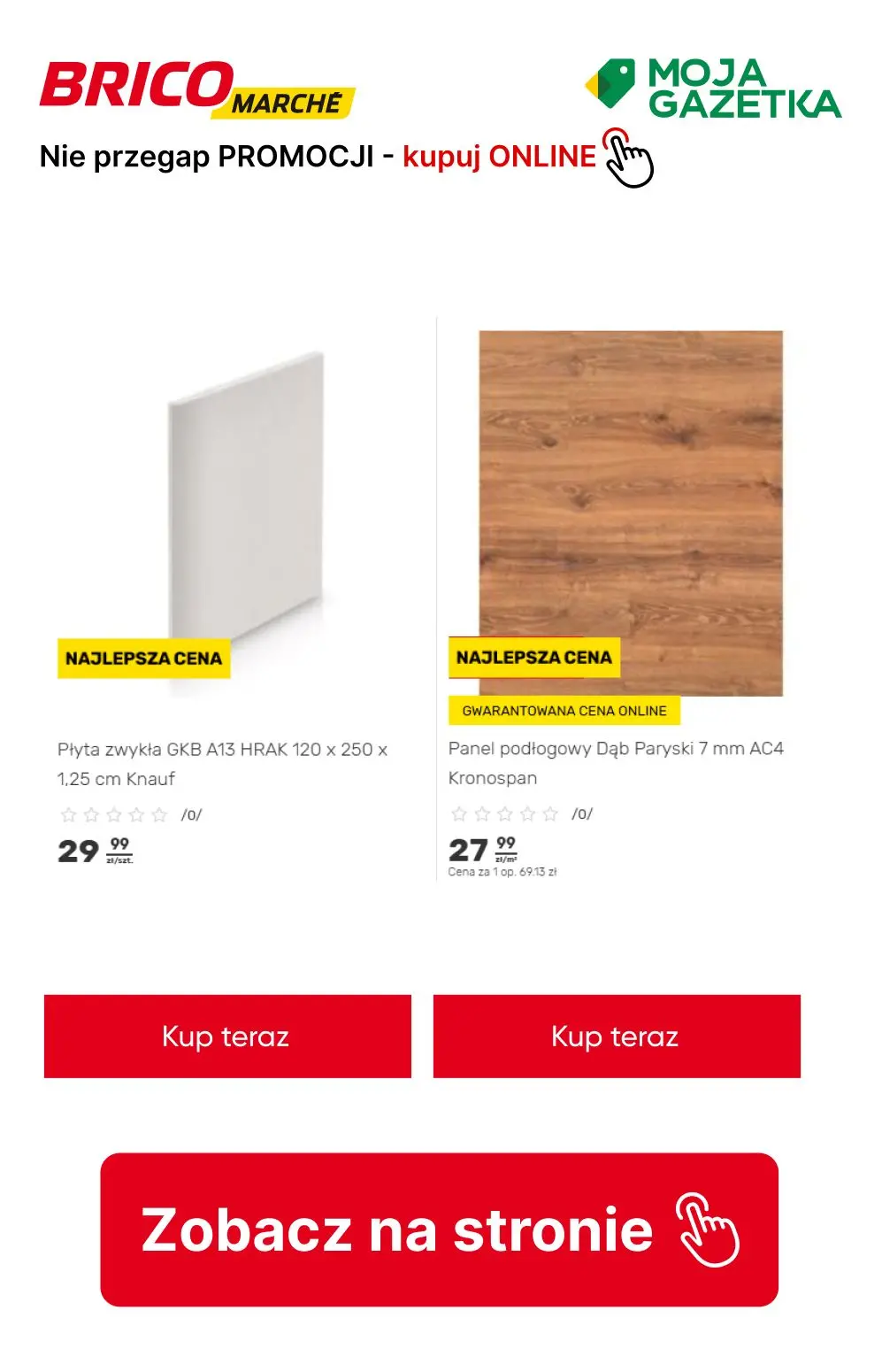 gazetka promocyjna BRICOMARCHE Nie przegap PROMOCJI! Kupuj online! - Strona 4