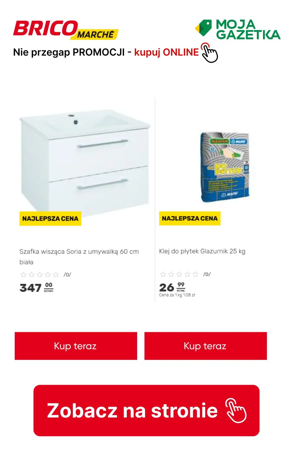 gazetka promocyjna BRICOMARCHE Nie przegap PROMOCJI! Kupuj online! - Strona 7