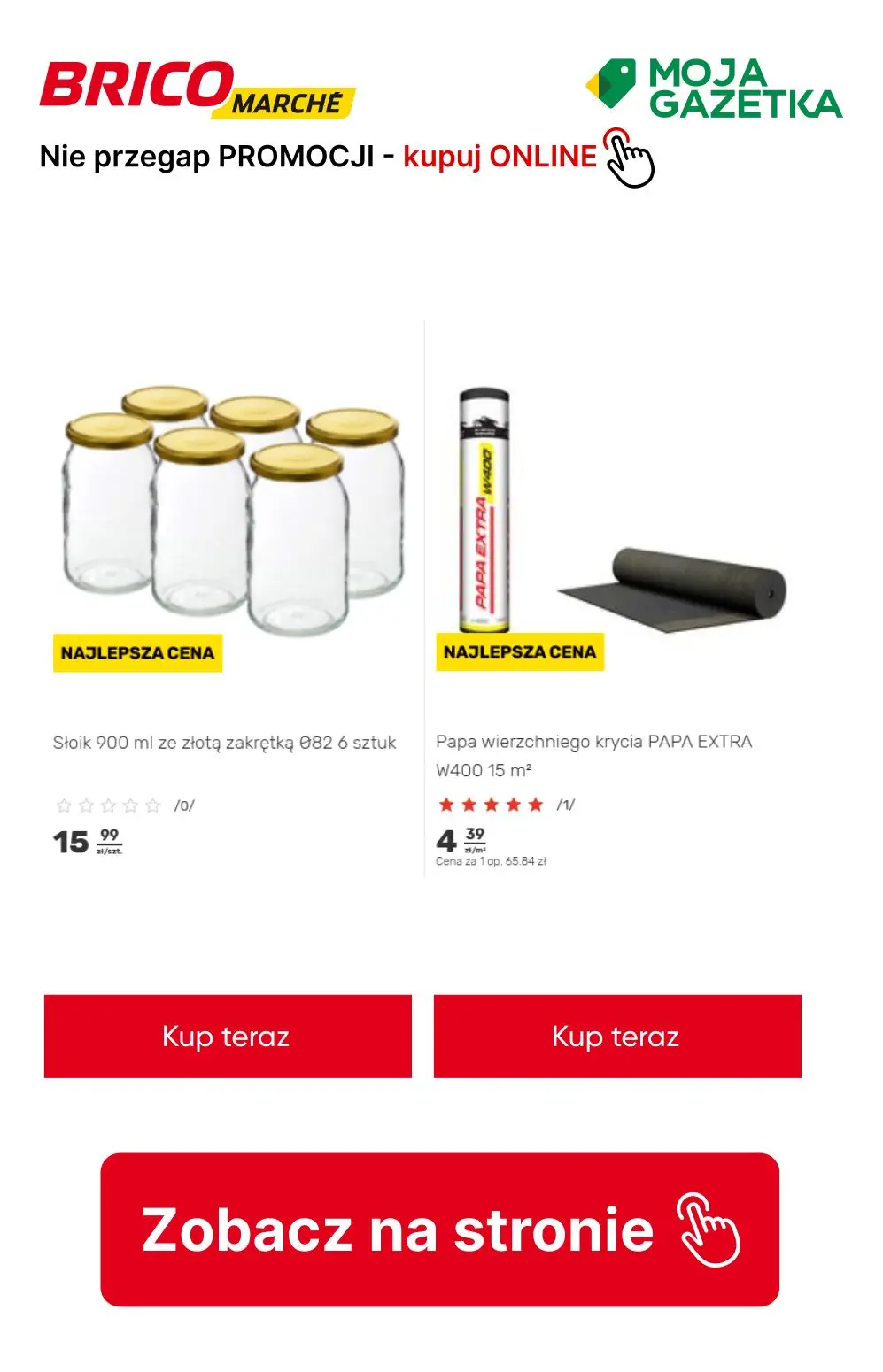 gazetka promocyjna BRICOMARCHE Nie przegap PROMOCJI! Kupuj online! - Strona 13