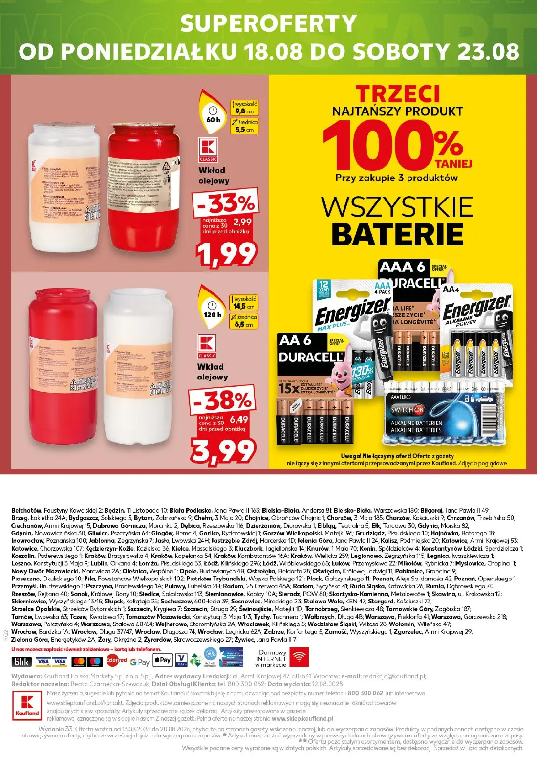 gazetka promocyjna Kaufland Mega okazje - Strona 22