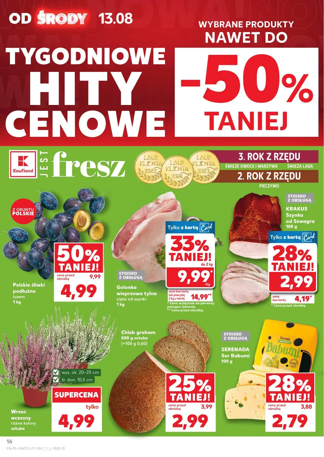 gazetka promocyjna Kaufland Jest fresh - Strona 16