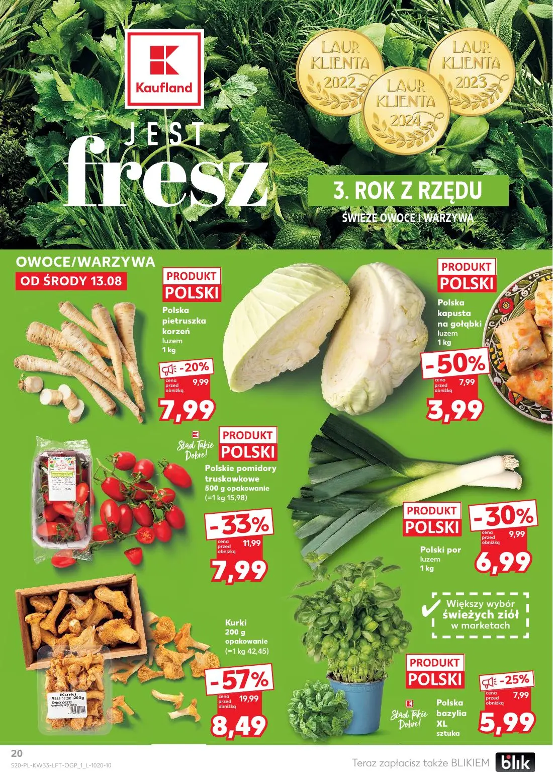 gazetka promocyjna Kaufland Jest fresh - Strona 20