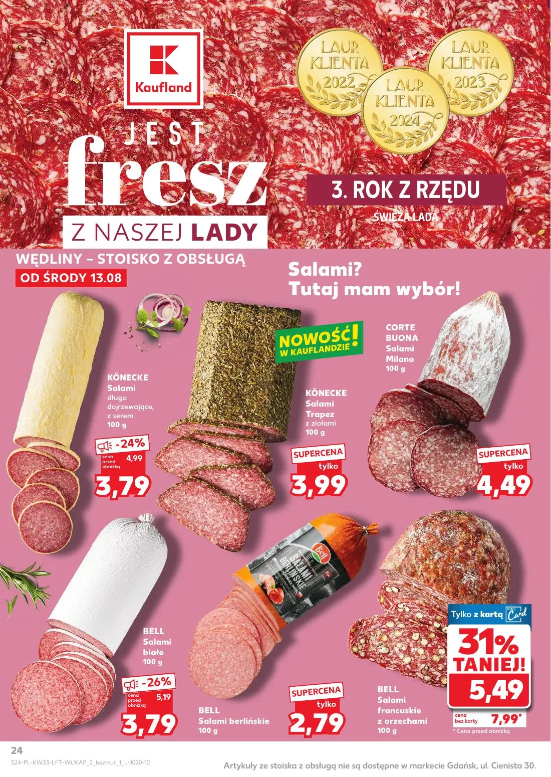 gazetka promocyjna Kaufland Jest fresh - Strona 24