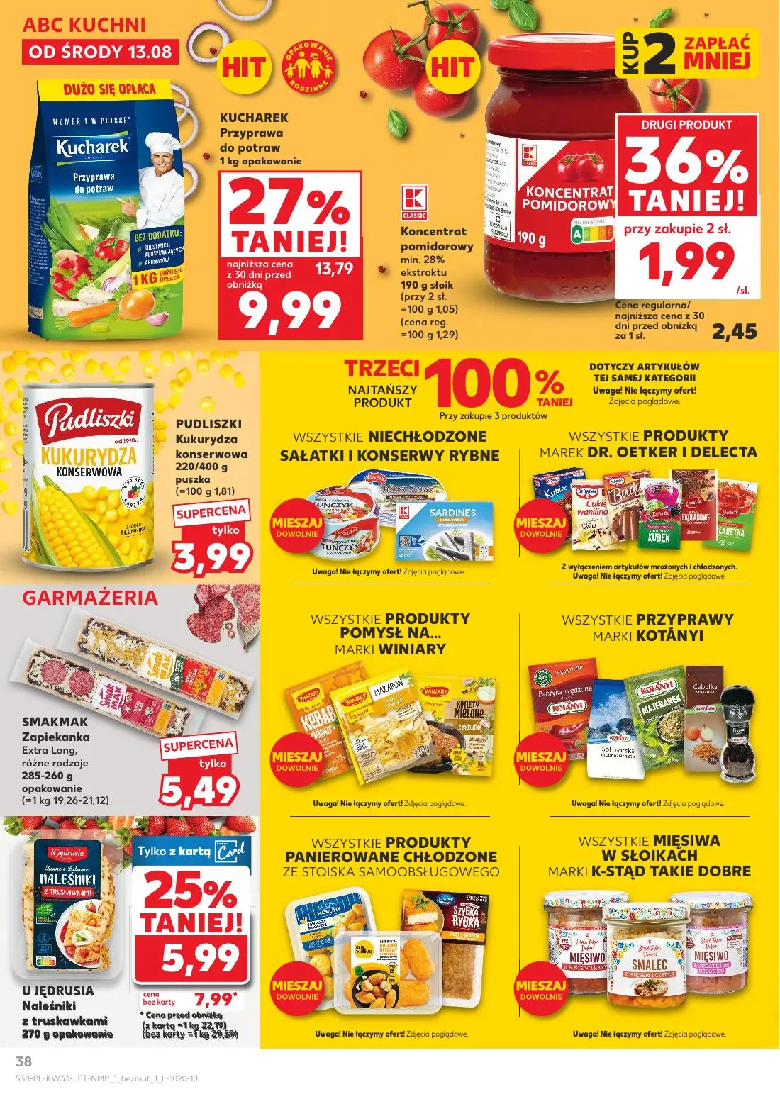 gazetka promocyjna Kaufland Jest fresh - Strona 38