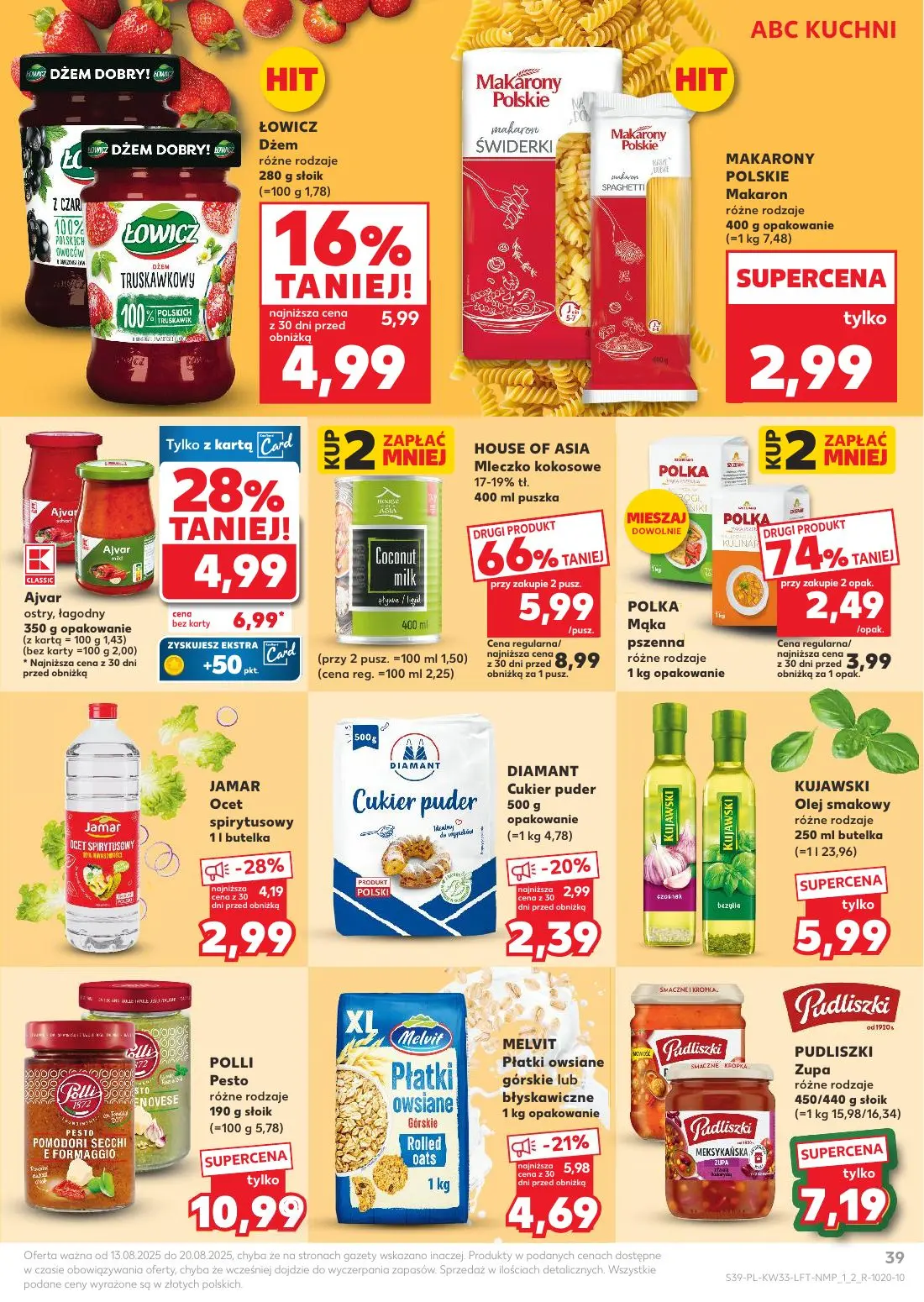 gazetka promocyjna Kaufland Jest fresh - Strona 39