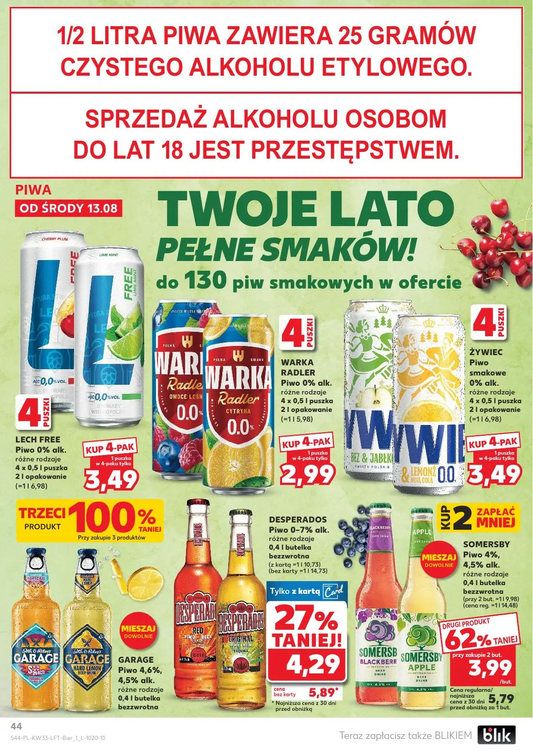 gazetka promocyjna Kaufland Jest fresh - Strona 44