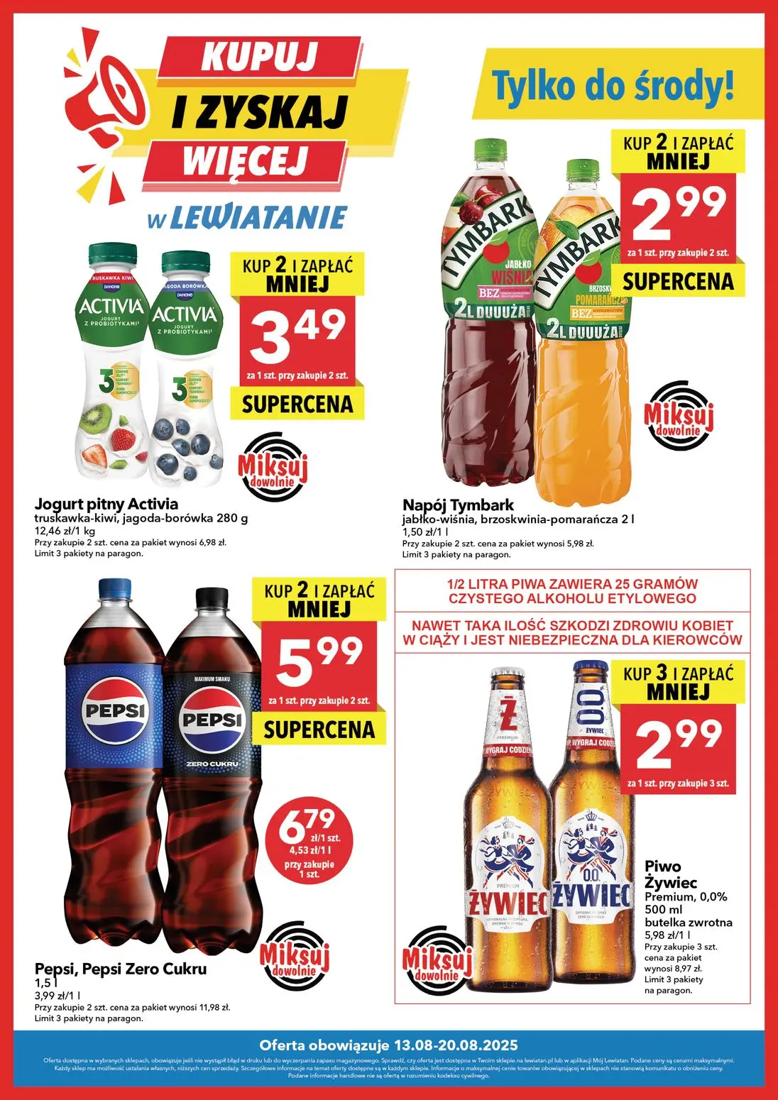 gazetka promocyjna LEWIATAN Kupuj i zyskaj więcej - Strona 1