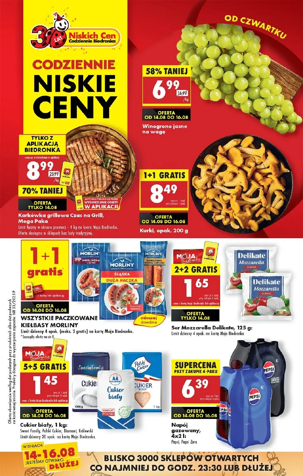 gazetka promocyjna Biedronka Od czwartku - Strona 1