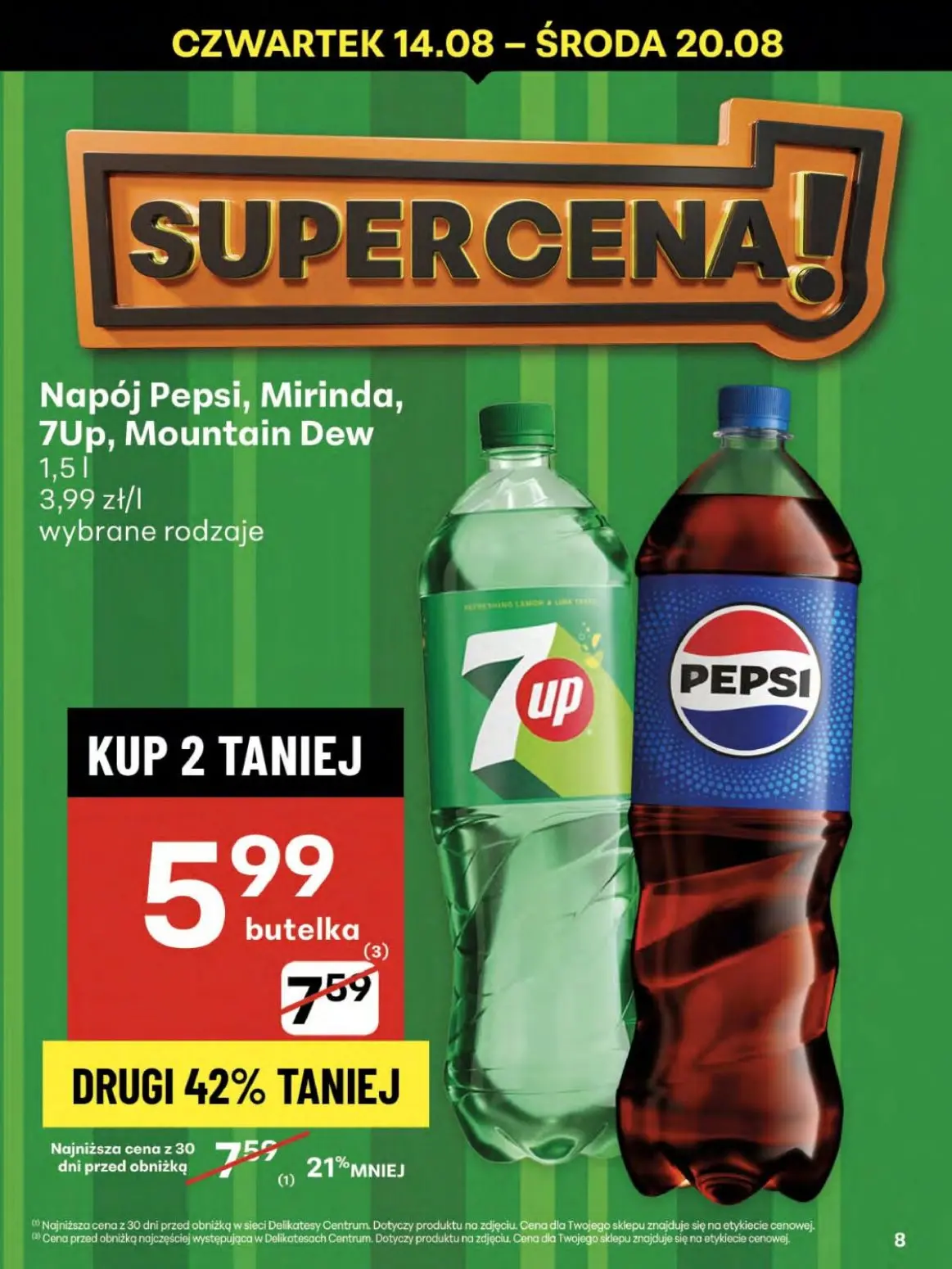 gazetka promocyjna Delikatesy Centrum Od czwartku - Strona 8