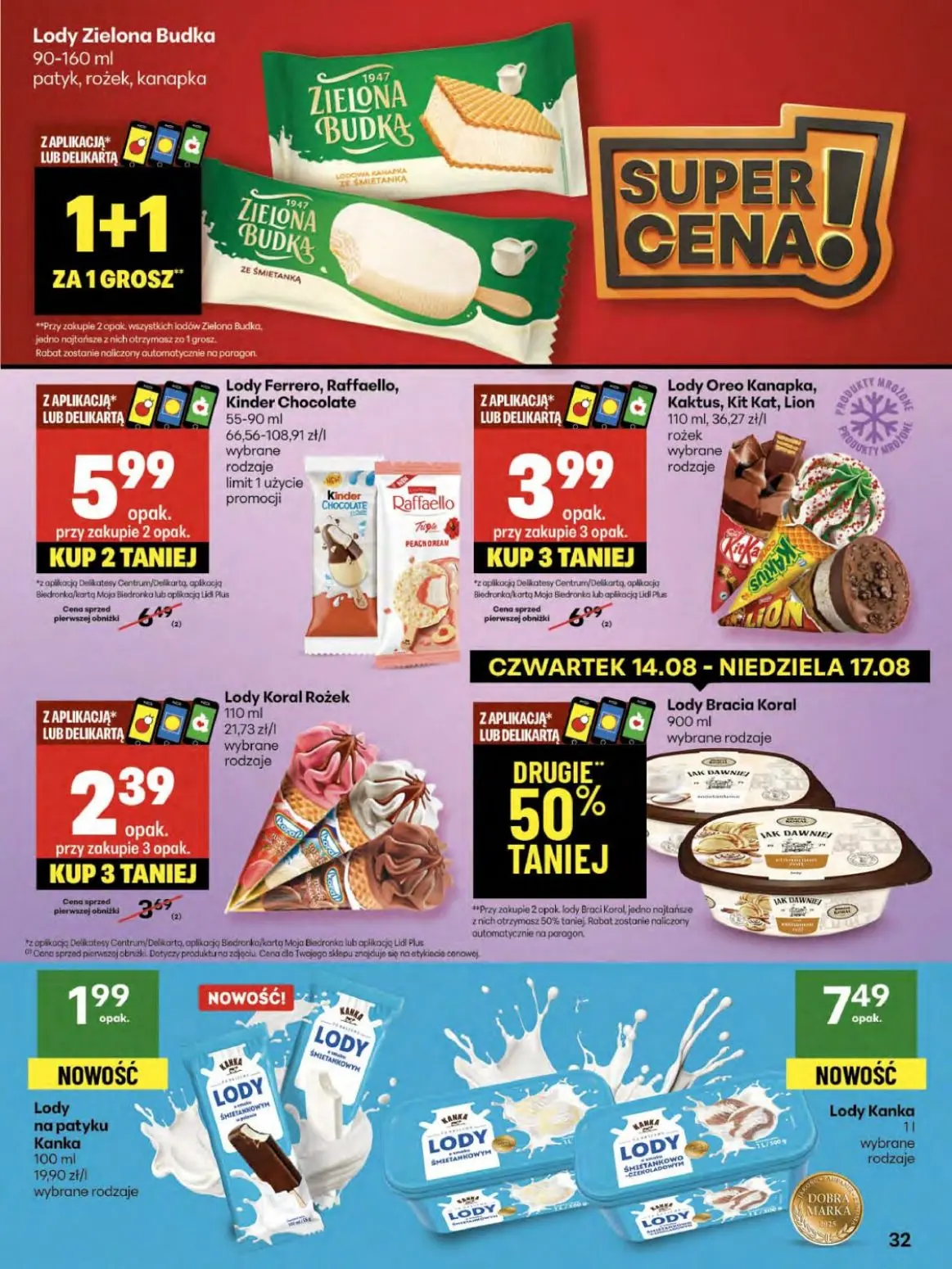 gazetka promocyjna Delikatesy Centrum Od czwartku - Strona 32