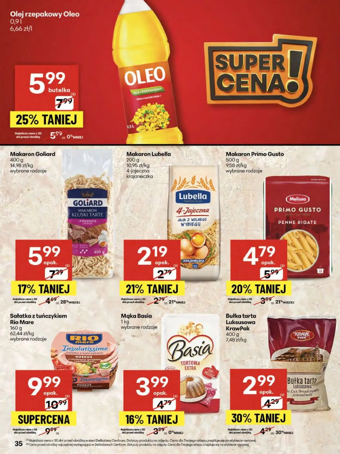 gazetka promocyjna Delikatesy Centrum Od czwartku - Strona 35