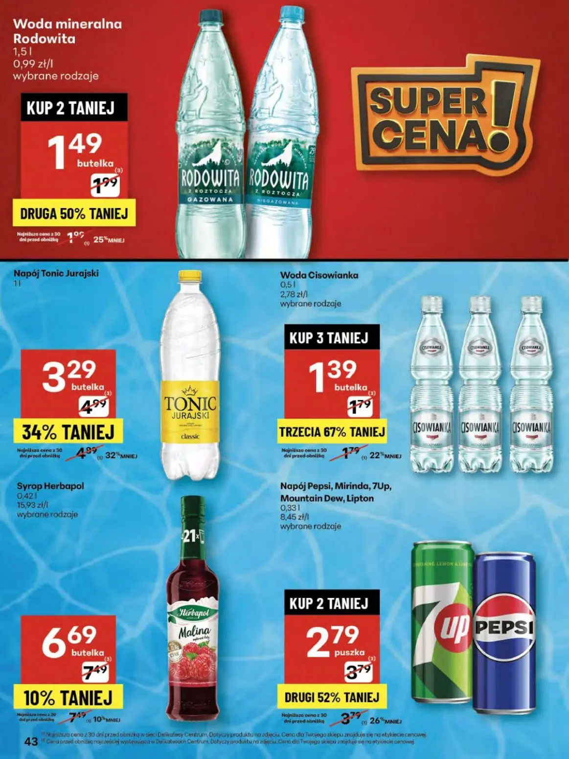 gazetka promocyjna Delikatesy Centrum Od czwartku - Strona 43