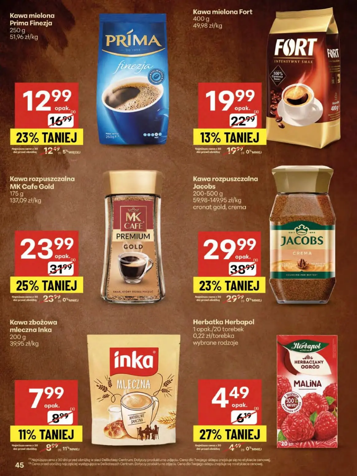 gazetka promocyjna Delikatesy Centrum Od czwartku - Strona 45