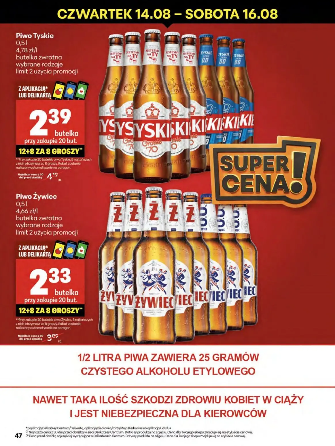 gazetka promocyjna Delikatesy Centrum Od czwartku - Strona 47