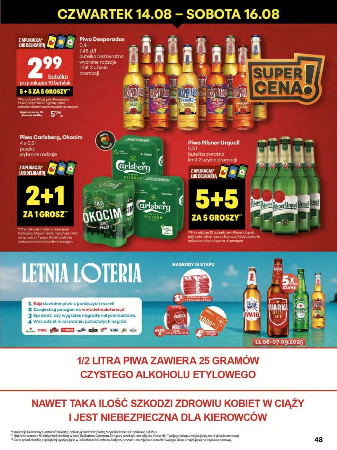 gazetka promocyjna Delikatesy Centrum Od czwartku - Strona 48