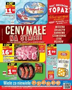 Gazetka promocyjna Topaz, ważna od 2025-08-14 do 2025-08-20.
