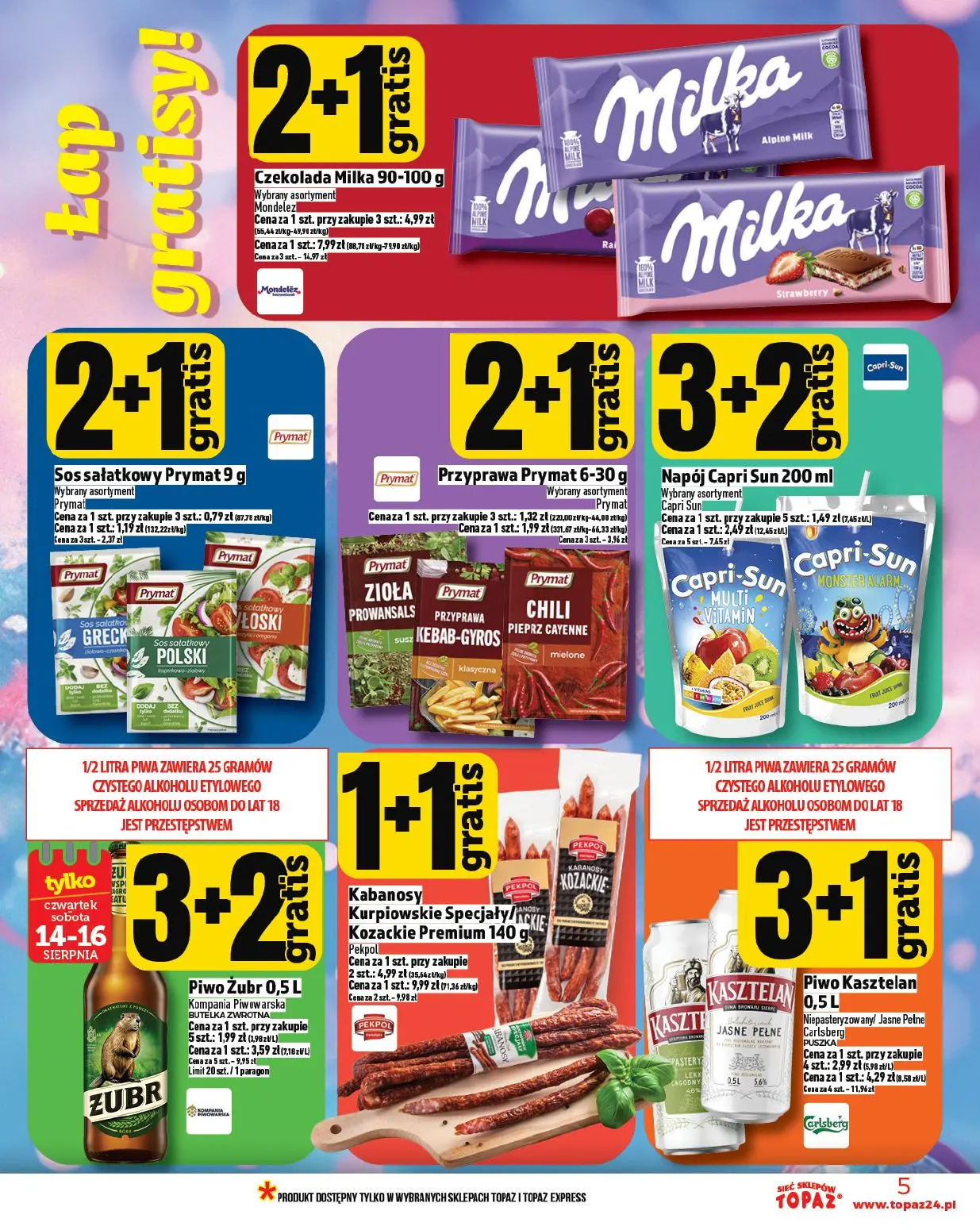 gazetka promocyjna Topaz Ceny małe - Strona 5