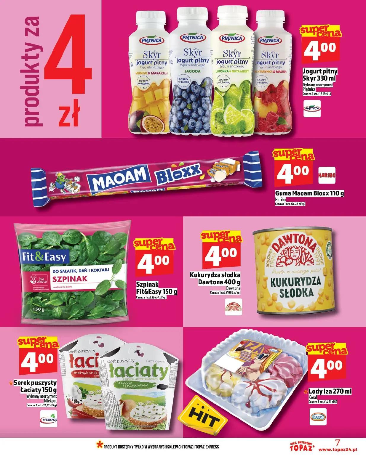 gazetka promocyjna Topaz Ceny małe - Strona 7