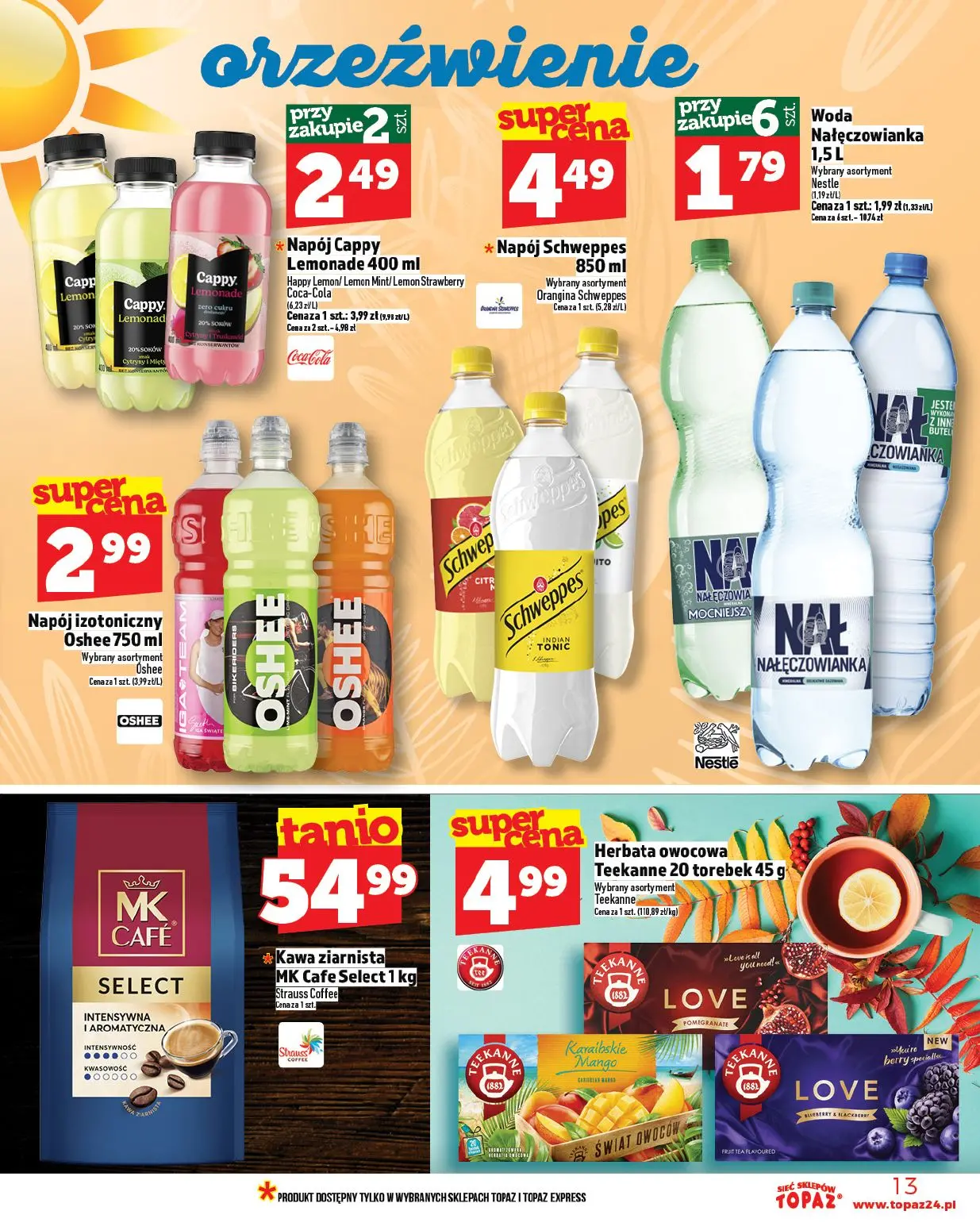 gazetka promocyjna Topaz Ceny małe - Strona 13