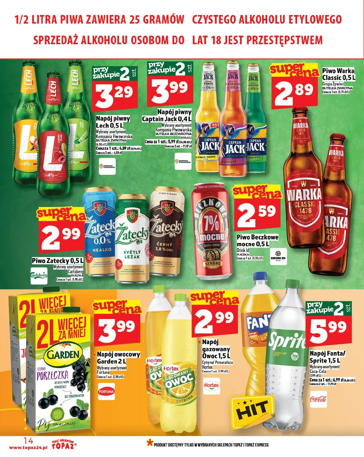 gazetka promocyjna Topaz Ceny małe - Strona 14