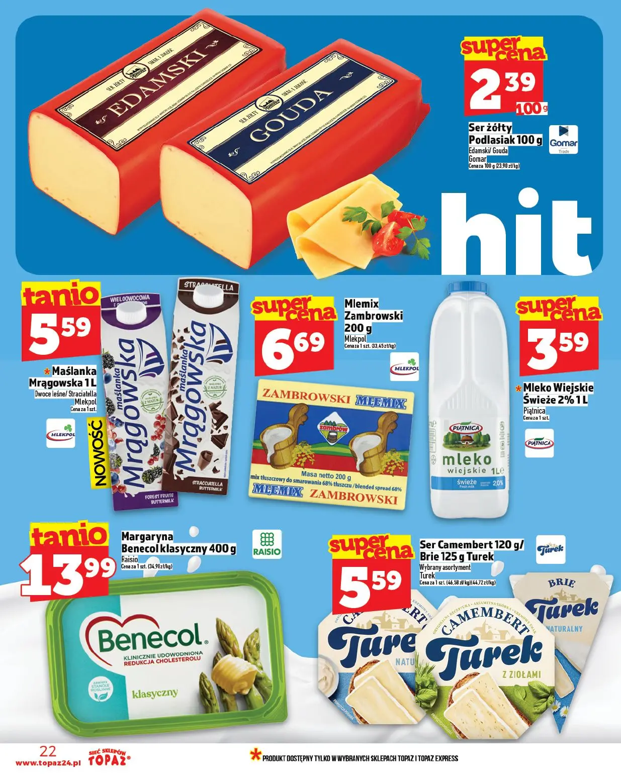gazetka promocyjna Topaz Ceny małe - Strona 22