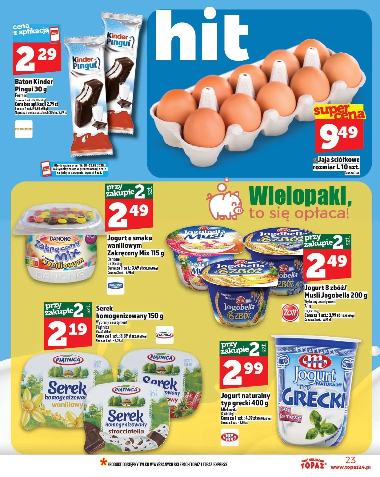 gazetka promocyjna Topaz Ceny małe - Strona 23
