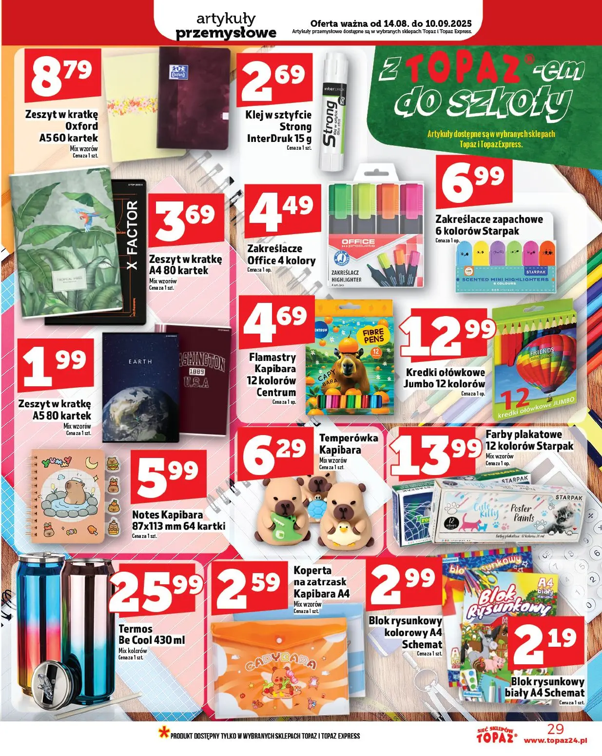 gazetka promocyjna Topaz Ceny małe - Strona 29