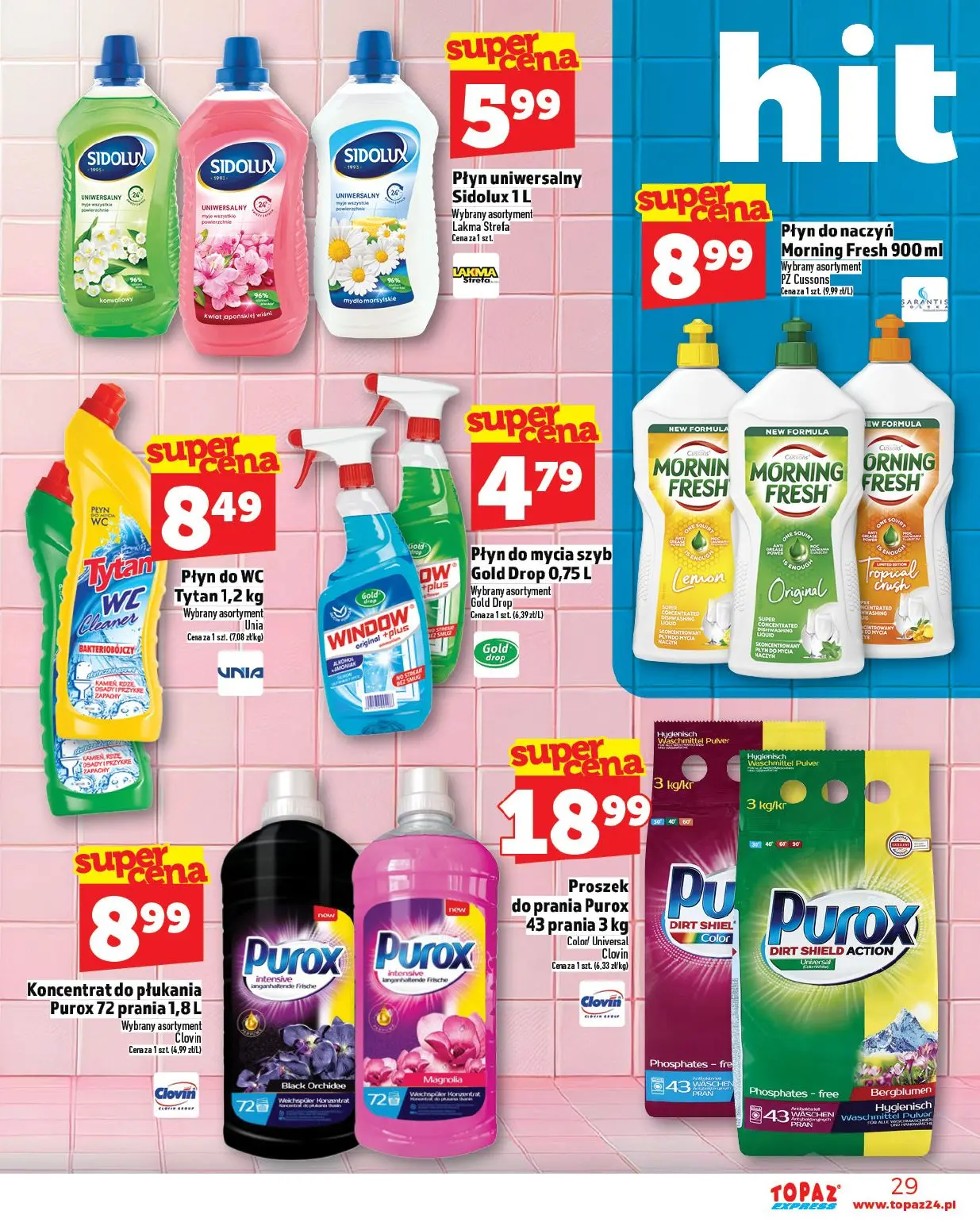 gazetka promocyjna Topaz Express - Strona 29