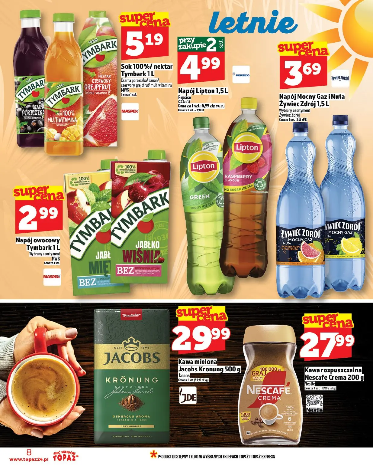 gazetka promocyjna Topaz Warszawa - Strona 8