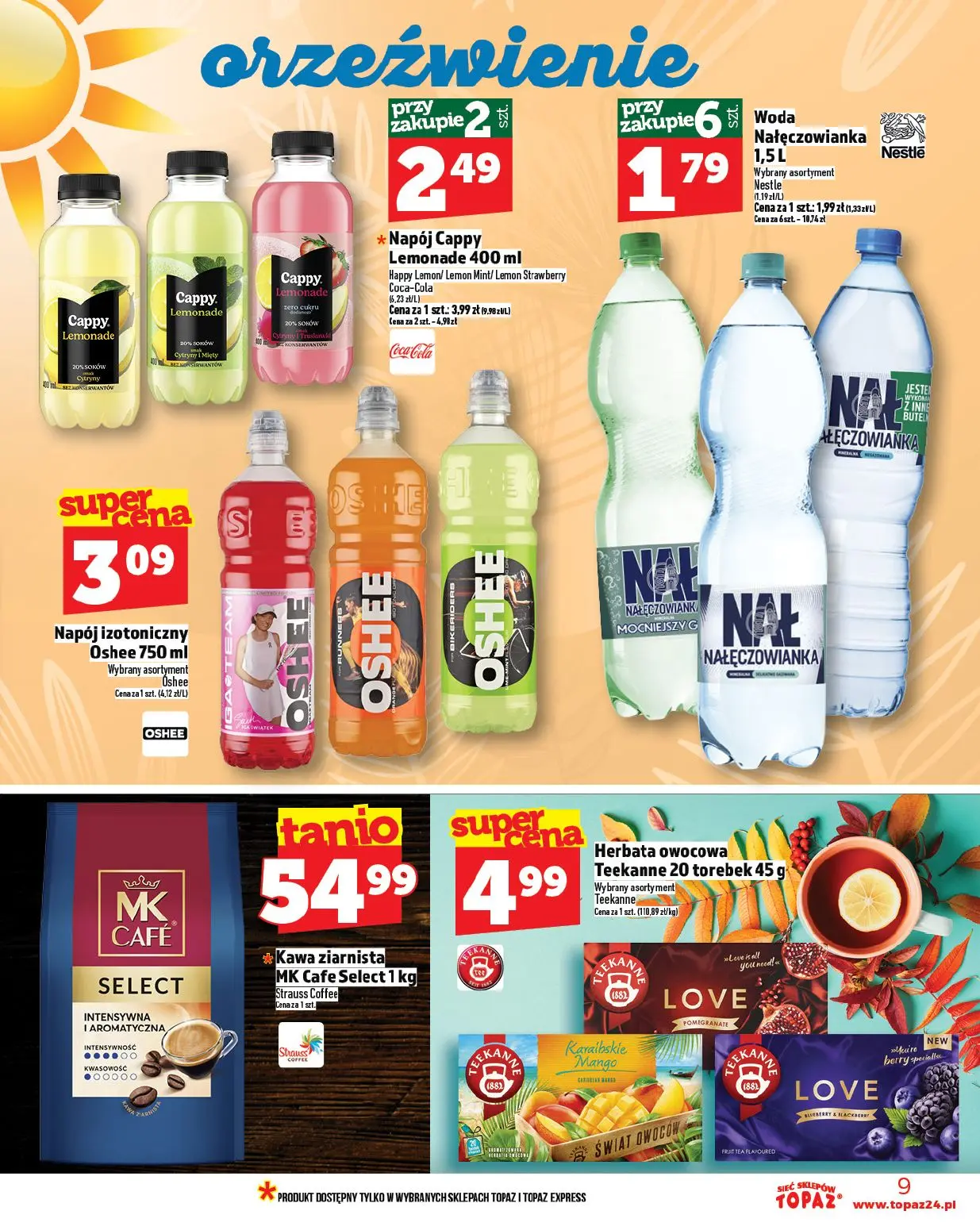 gazetka promocyjna Topaz Warszawa - Strona 9