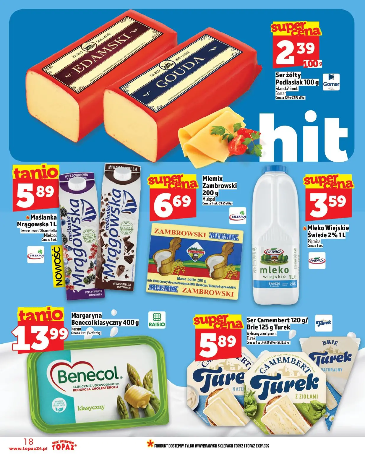 gazetka promocyjna Topaz Warszawa - Strona 18