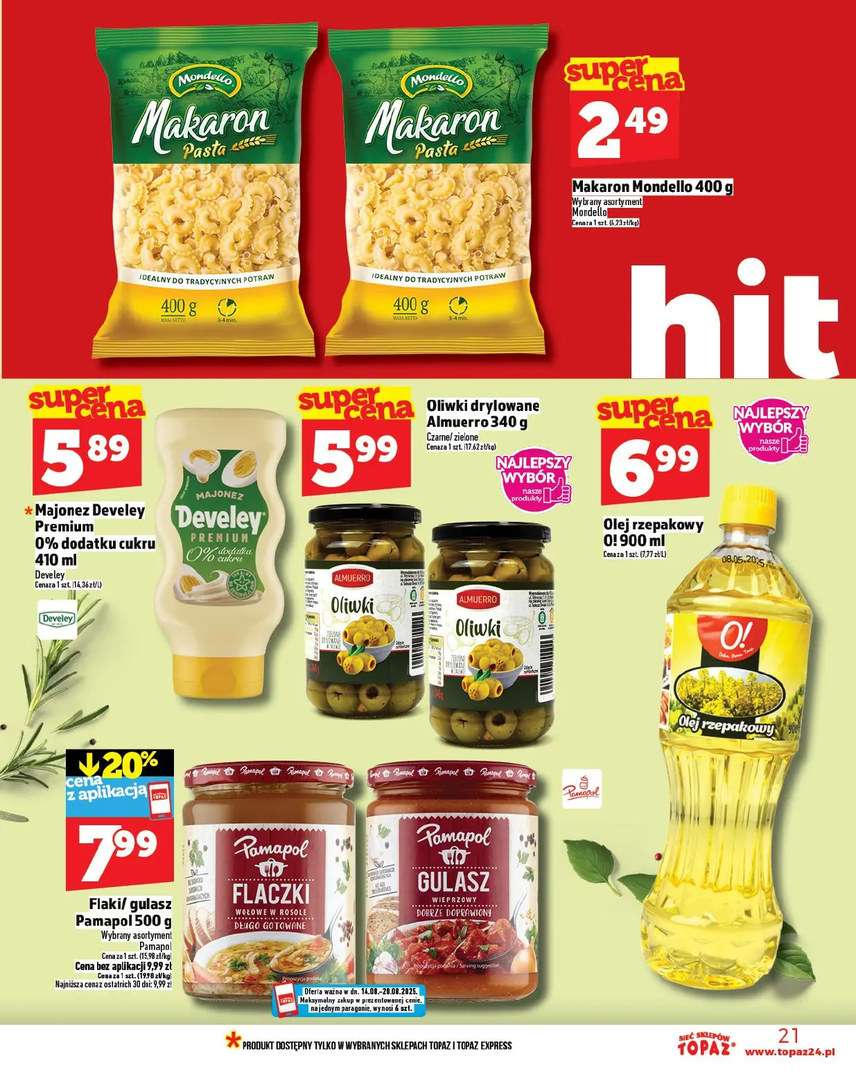 gazetka promocyjna Topaz Warszawa - Strona 21