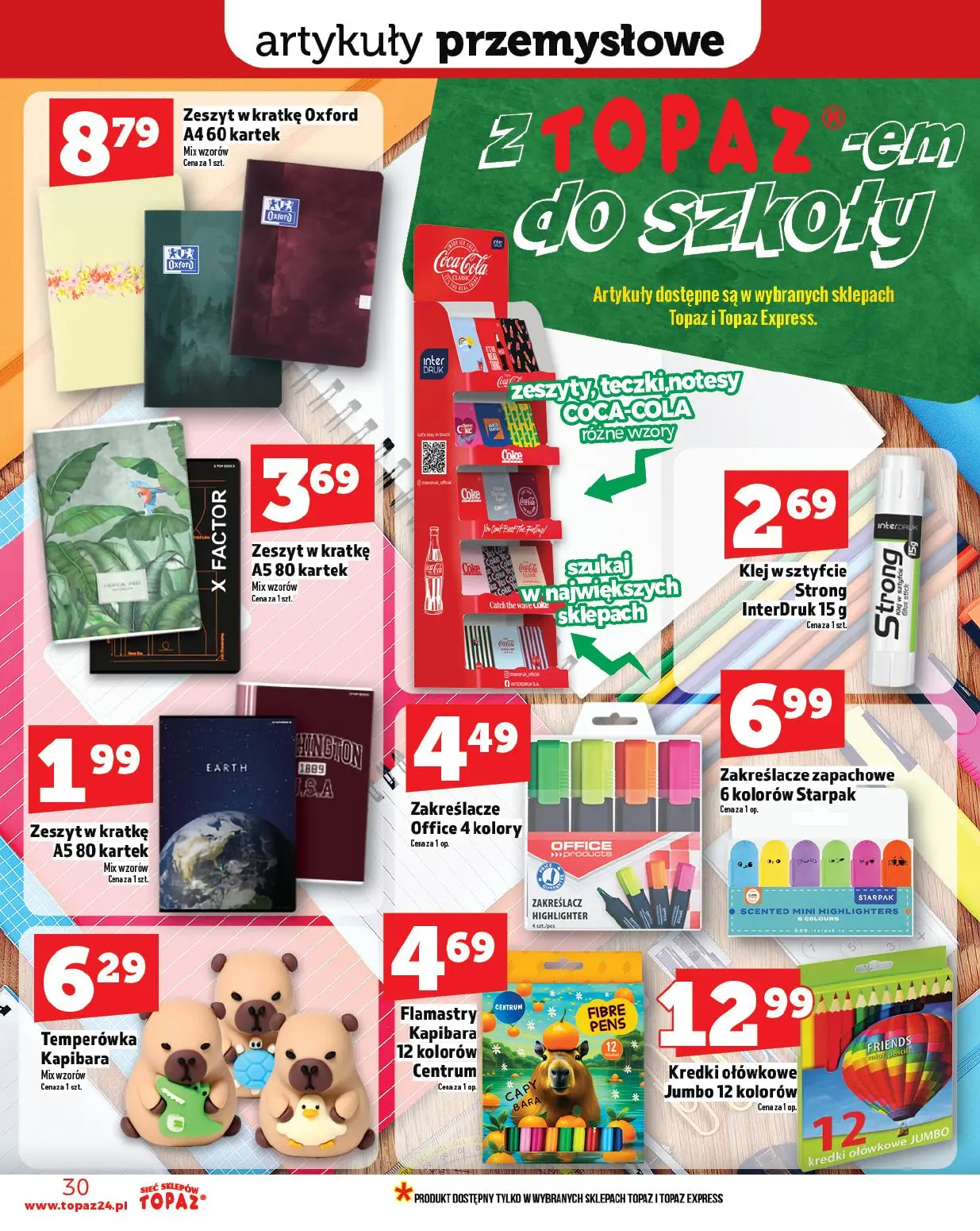 gazetka promocyjna Topaz Warszawa - Strona 30