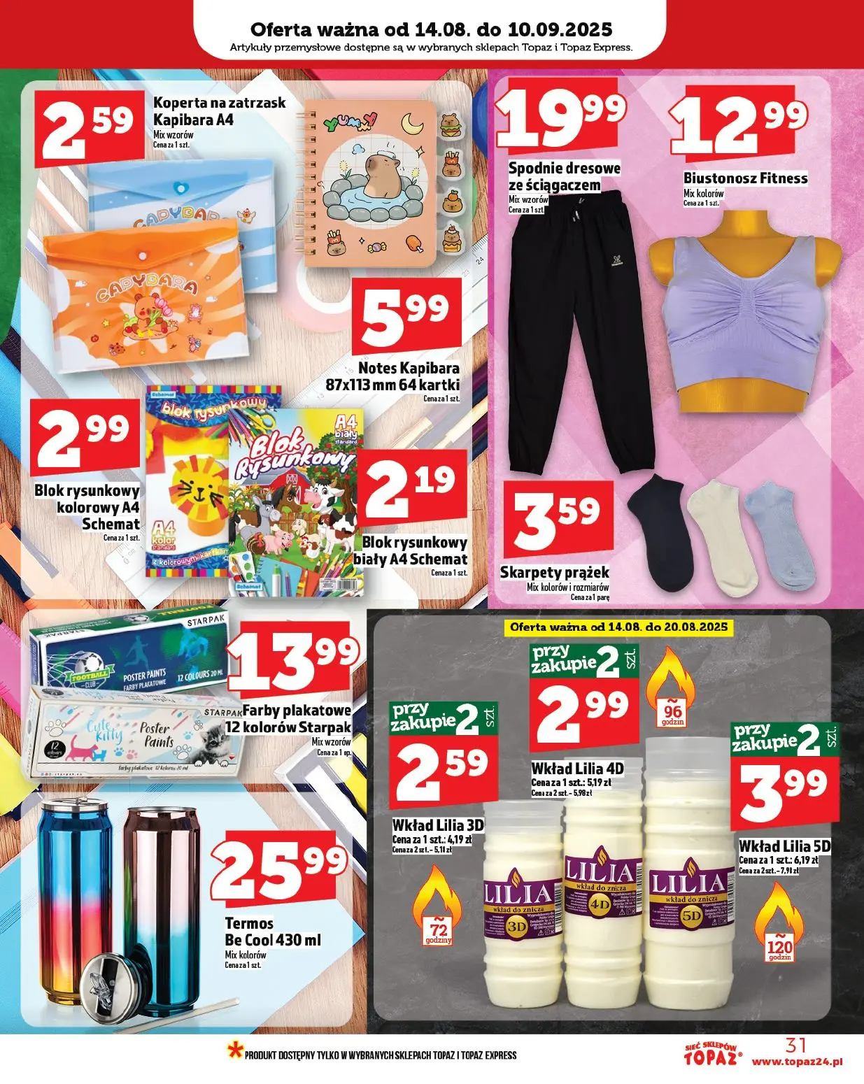 gazetka promocyjna Topaz Warszawa - Strona 31