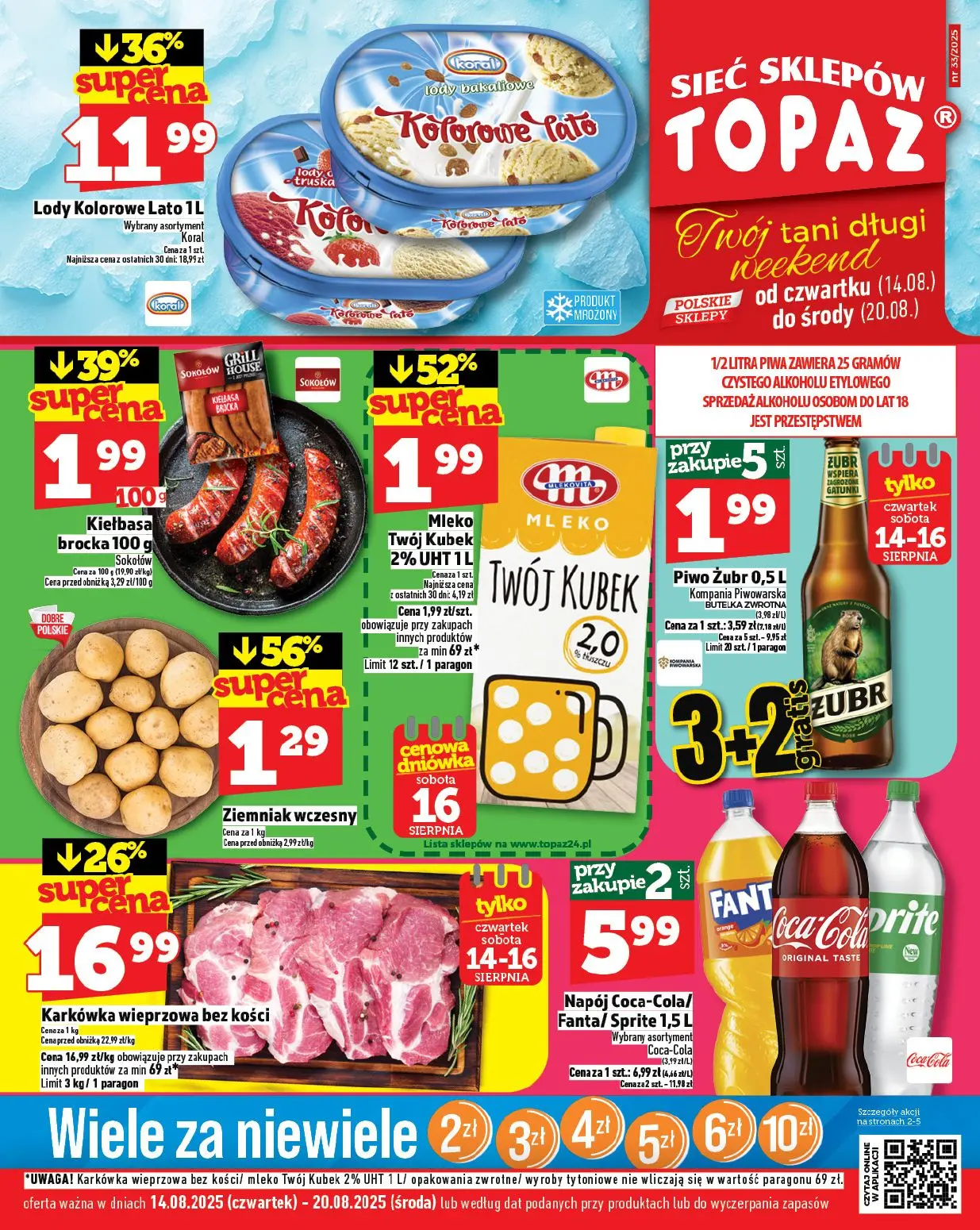 gazetka promocyjna Topaz Ogólna - Strona 1