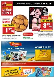 Gazetka promocyjna Biedronka, ważna od 2025-08-18 do 2025-08-20.