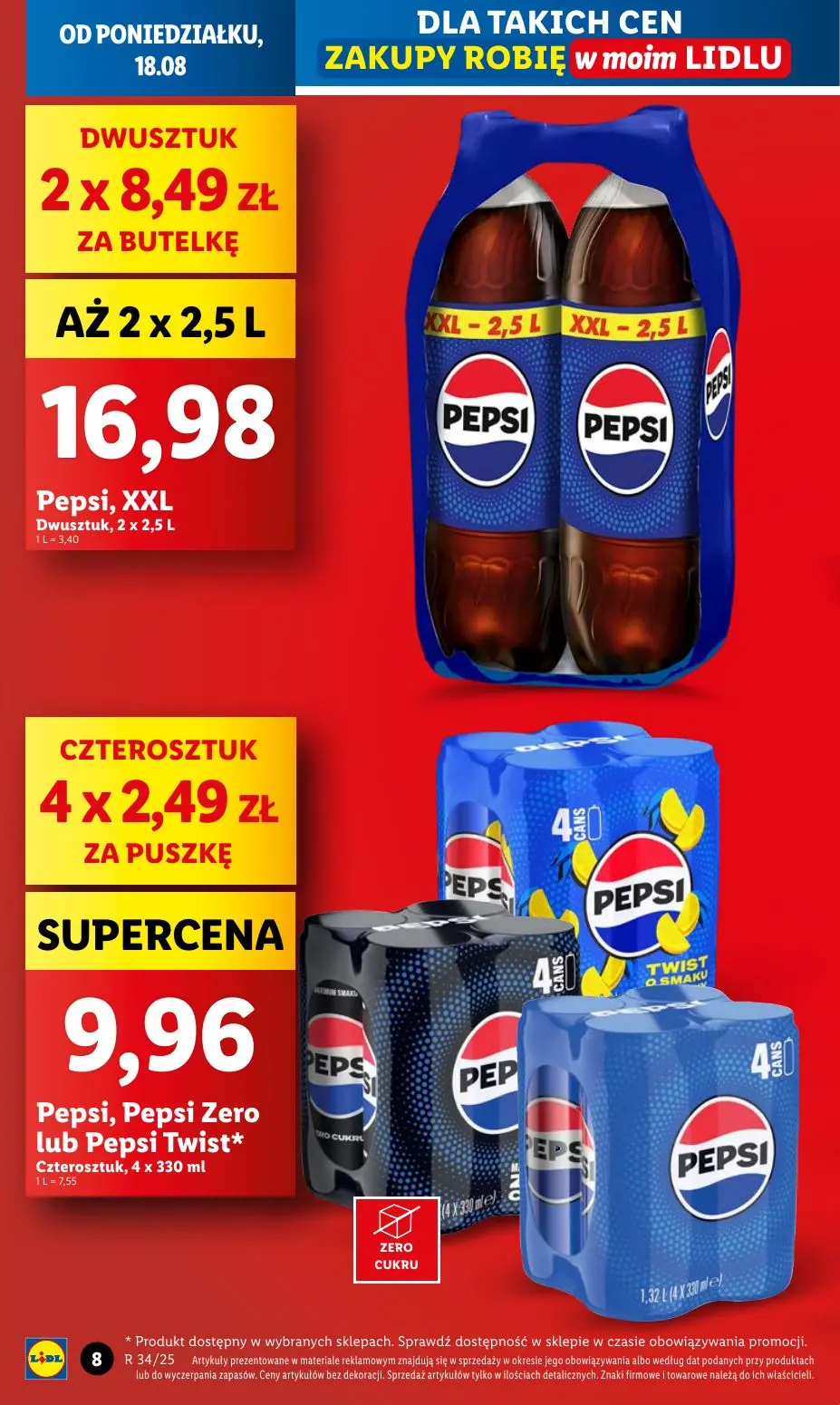 gazetka promocyjna LIDL Od poniedziałku  - Strona 8