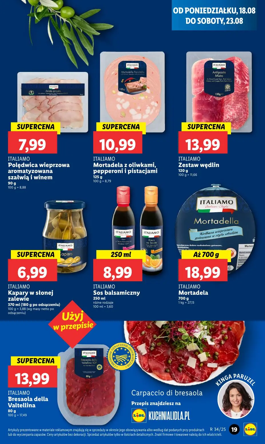 gazetka promocyjna LIDL Od poniedziałku  - Strona 23