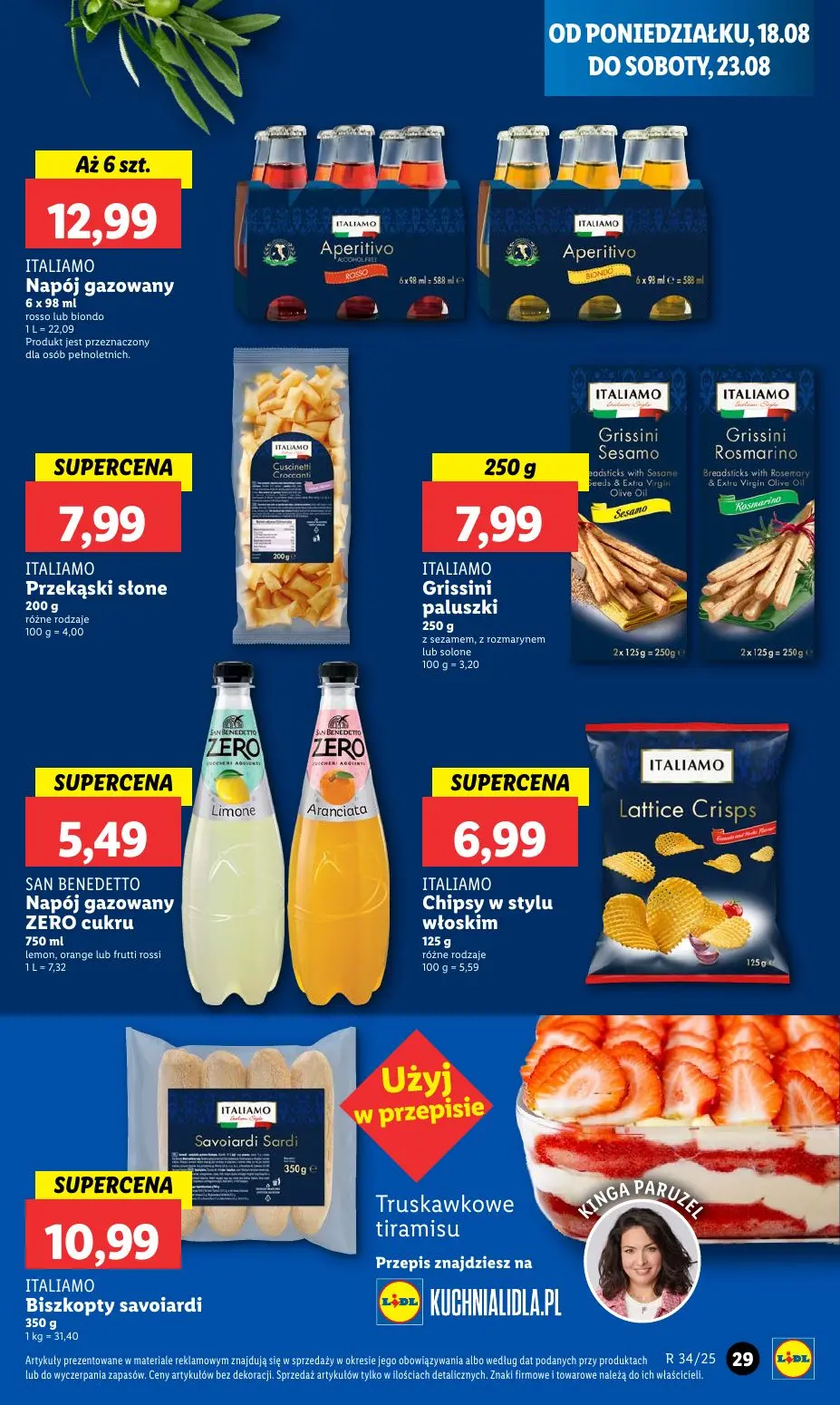 gazetka promocyjna LIDL Od poniedziałku  - Strona 33