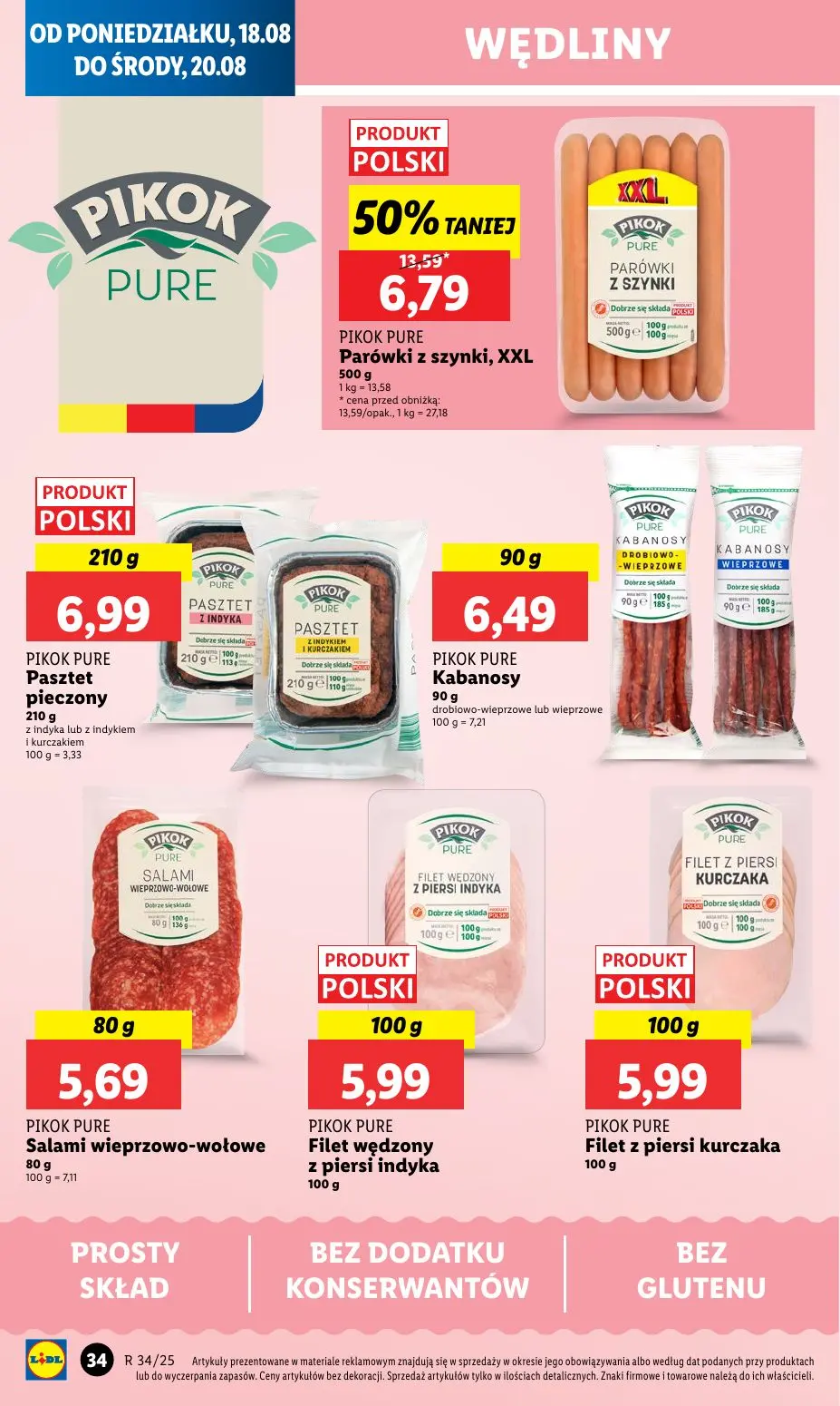 gazetka promocyjna LIDL Od poniedziałku  - Strona 38
