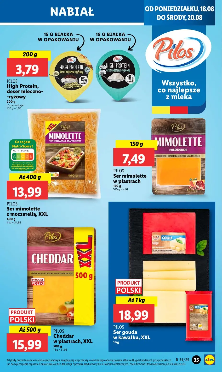 gazetka promocyjna LIDL Od poniedziałku  - Strona 39