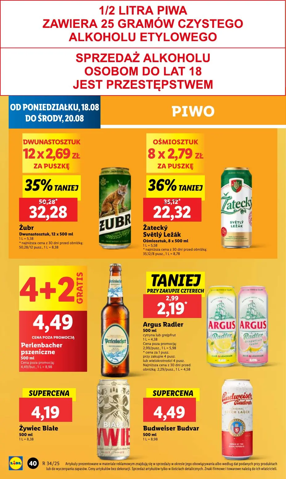 gazetka promocyjna LIDL Od poniedziałku  - Strona 46